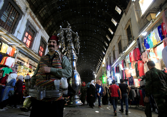 Nhịp sống ở thủ đô Syria sau không kích của Mỹ